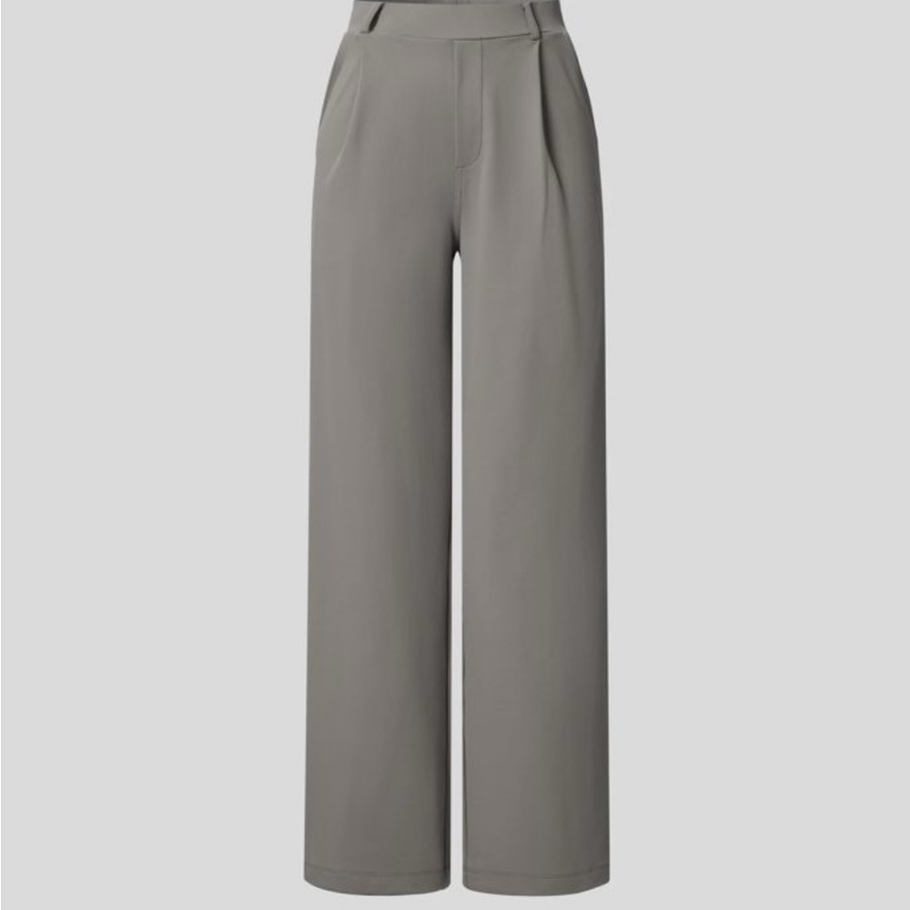 HALARA Gray Wide-Leg Women's Pants